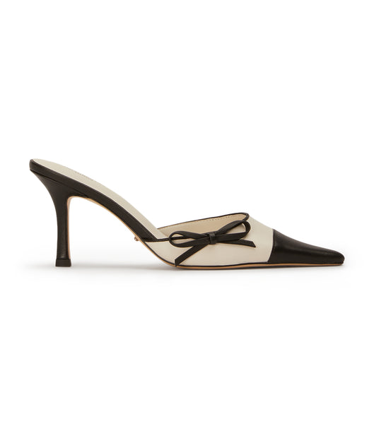 Tacones de evento Tony Bianco Shirley Bone/Black 8cm Beige Negras | CLXBR55779