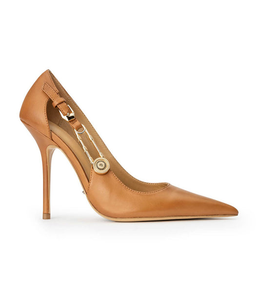 Zapatos Court Tony Bianco Glow Tan Como 11cm Marrones | CLEGJ43453