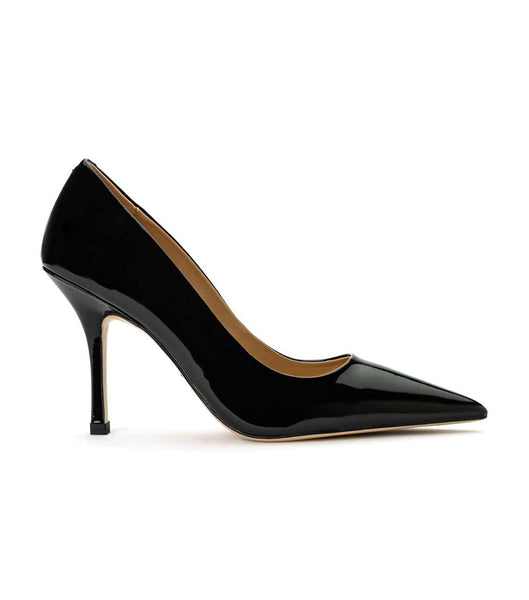 Zapatos Court Tony Bianco Kysaia Black Charol 9.5cm Negras | ZCLMJ61973