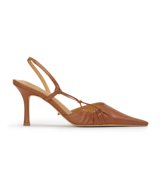 Zapatos Court Tony Bianco Sakai Tan Capretto 8cm Marrones | CLNZX34836