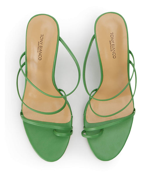 Zapatos Cuña Tony Bianco Gaia Acid Green 11cm Verde | CLDYB29063