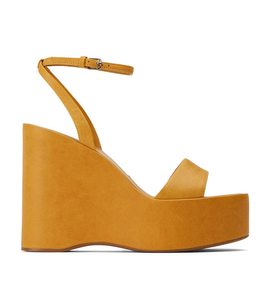 Zapatos Cuña Tony Bianco Vesna Cantelope Antiq 13cm Amarillo | CLNEJ87885