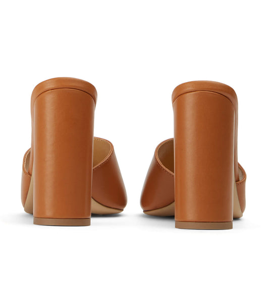 Zapatos Tacon Bloque Tony Bianco Farani Tan Como 10.5cm Marrones | TCLPQ66499