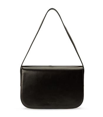 Accesorios Tony Bianco Cecil Black Cuero Shoulder Bag Negras | CLQAV51156