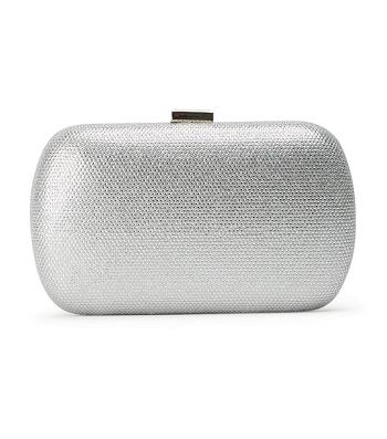 Accesorios Tony Bianco Cori Silver Crystal Clutch Plateadas | CLICD37074