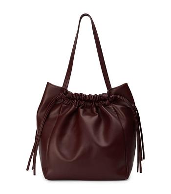 Accesorios Tony Bianco Lucky Vino Cuero Handbag Rojas | CLDYB36664