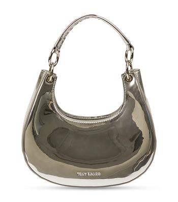 Accesorios Tony Bianco Talia Silver Shine Mini Handbags Plateadas | CLJZR40325