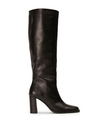 Botas de Tacon Tony Bianco Asher Black Como 8.5cm Negras | LCLSX81164