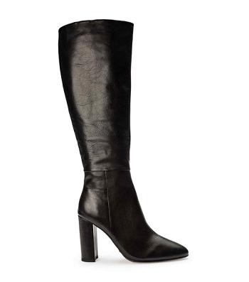 Botas de Tacon Tony Bianco Bellez Black Venice 9.5cm Negras | GCLUC82726