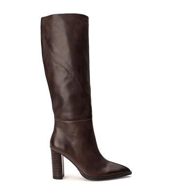 Botas de Tacon Tony Bianco Skyla Choc Como 9cm Chocolate | LCLTR90909