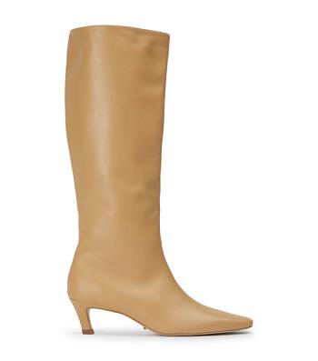 Botas de Tacon Tony Bianco Vixon Honey Nappa 5cm Naranjas | FCLHY62074