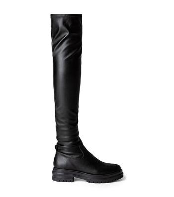 Botas de combate Tony Bianco Wild Black Venezia 4.5cm Negras | BCLSD77250