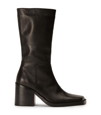 Botas de media pantorrilla Tony Bianco Prestige Black Como 8cm Negras | TCLPQ13972