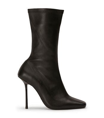 Botas de tacón de aguja Tony Bianco Remie Black Venezia 10.5cm Negras | QCLWA71959