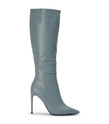 Botas hasta las rodillas Tony Bianco Apollo Steel Nappa 10.5cm Gris | CLNZX90461