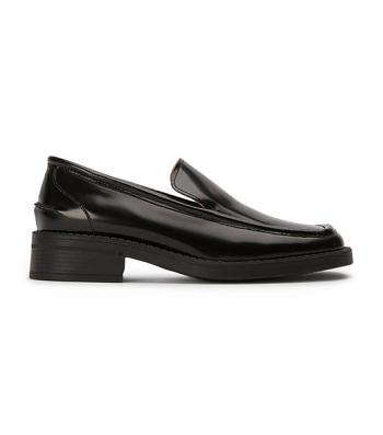 Loafers Tony Bianco Teddy Black Hi Shine 4cm Negras | CLZDE85033