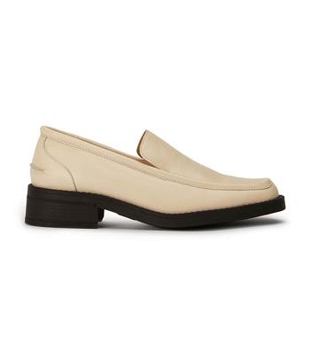 Loafers Tony Bianco Teddy Ecru Venice 4cm Blancas | LCLSX14686