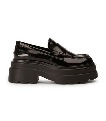 Loafers Tony Bianco Zomp Black Hi Shine 7.5cm Negras | UCLND22992