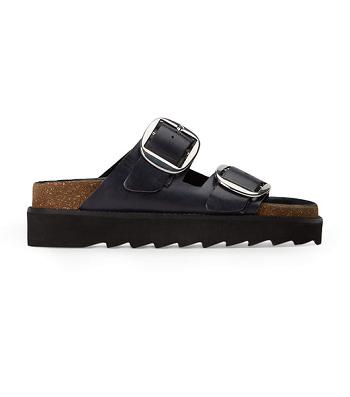 Sandalias Tony Bianco Marty Black Wax Negras | SCLNY74029