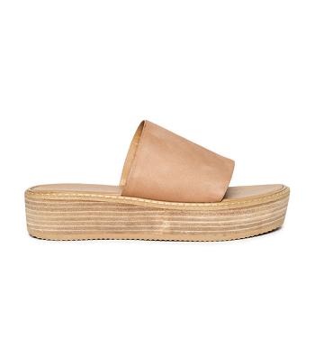 Sandalias de Diapositivas Tony Bianco Elke Caramel 4.5cm Beige | CLNEJ61805