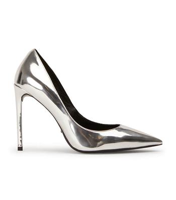 Tacones Brillantes Tony Bianco Anja Silver Shine 10.5cm Plateadas | CLNZX99261