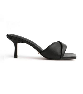 Tacones De Novia Tony Bianco Alexa Black Nappa 6.5cm Negras | TCLWZ96290