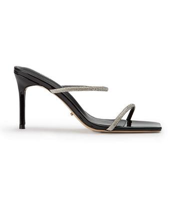 Tacones De Novia Tony Bianco Chase Black Charol 8.5cm Negras | BCLSD90036