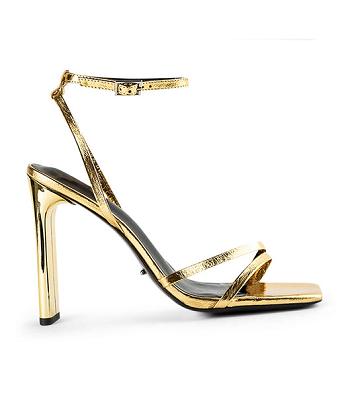 Tacones De Novia Tony Bianco Fiance Gold Foil 11cm Doradas | ACLWC59200