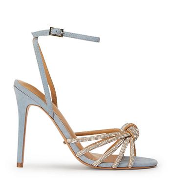 Tacones De Novia Tony Bianco Kyla Sky Gamuza 11cm Azules | CLJBT63345