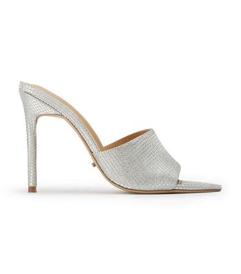 Tacones De Novia Tony Bianco Marley Silver Aura 10.5cm Plateadas | MCLHR74932