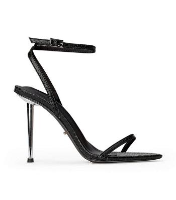 Tacones De Novia Tony Bianco Myra Black Snake 10.5cm Negras Serpent | CLXMI42284