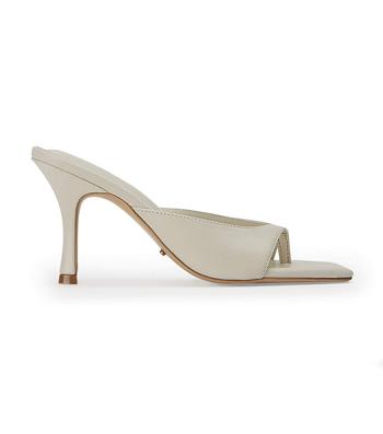 Tacones bajos Tony Bianco Crystle Dove Nappa 8.5cm Blancas | QCLWA29321