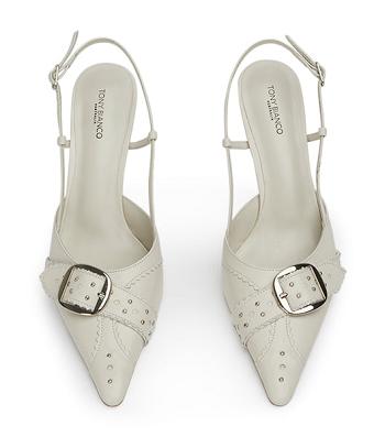 Tacones bajos Tony Bianco Sadie Bone Venice 8cm Beige | XCLBH14304