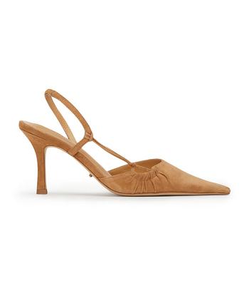 Tacones bajos Tony Bianco Sakai Butterscotch Gamuza 8cm Amarillo | BCLSO33338