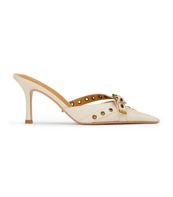 Tacones bajos Tony Bianco Savoir Bone Venice 8cm Beige | CLJBT94268