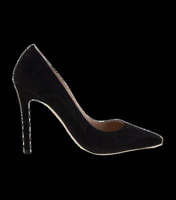 Tacones de aguja Tony Bianco Lotus Black Kid Gamuza 10.3cm Negras | ACLWC80404