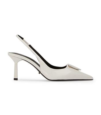 Tacones de evento Tony Bianco Bertie White Hi Shine 7.5cm Blancas | XCLBH54086