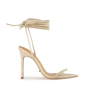 Tacones de evento Tony Bianco Millie Vanilla Snake 10.5cm Amarillo Claro | CLZDE55821