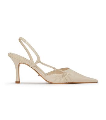 Tacones de evento Tony Bianco Sakai Dove Nappa 8cm Blancas | LCLSX26896